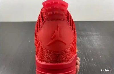 Red Retro Flyknit Jordan 4  AQ3559-600 0702